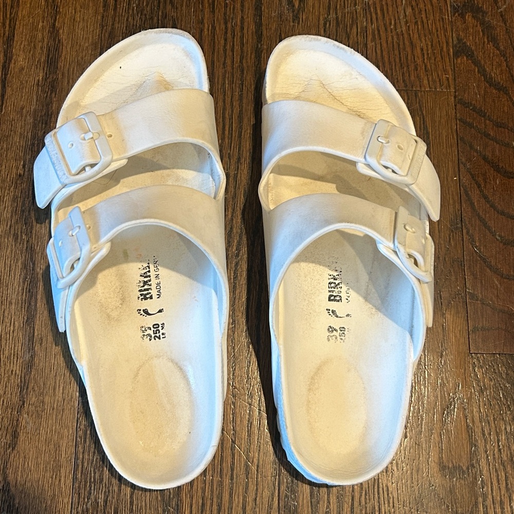 Birkenstock Arizona Essentials Slide Sandal - Women - 39 -White